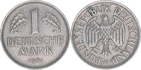 1 deutsche mark 1961|More.